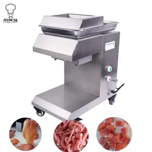 Comercial desktop electric meat slicer with different cutting blade