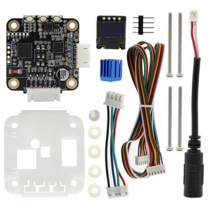 LILYGO t-motor ESP32 Placa de desarrollo de placa base de accionamiento inalámbrico <span class=keywords><strong>TMC2209</strong></span> placa de expansión OLED de 0,49 pulgadas con carcasa impresa en 3D - Product Image 4