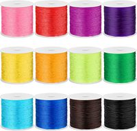 Fil élastique transparent Crystal Tec de 0,8 mm, cordon de perlage extensible résistant pour bracelets, colliers et perles en argile DIY