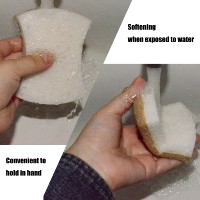 Éponges de cuisine biodégradables en cellulose avec matériau écologique et haute absorption d'eau