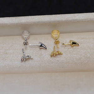 Colgante de Perla Barroca con Forma de Animalito, Plata S925, Accesorio de Joyería DIY para Mujer, Colección Femenina 4448 - Product Image 3