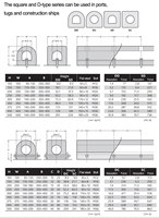 JINCHENG Pare-battage marin en caoutchouc naturel de type D solide, faible force de réaction, haute performance
