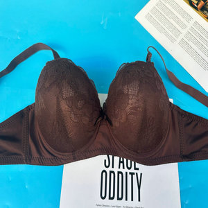 0.85 đô la mô hình cg154 Kích thước 38-44 ly B Cup Bán buôn phụ nữ sexy vú đẩy lên Ren Độn sexy phụ nữ áo ngực - Product Image 2