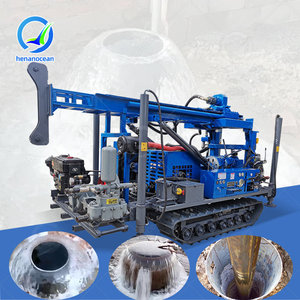 Machine de forage de puits d'eau mobile OCEAN, équipement de forage de puits de fondation, plateformes de forage de puits d'eau à vendre - Product Image 1