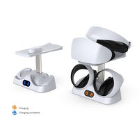 Station de charge du contrôleur avec voyants lumineux Support de support de stockage PSVR2 pour PS5 VR2