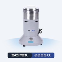 Déchiqueteur de plantes SCITEK à cisaillement haute vitesse 1400 tr/min, traite efficacement les échantillons pour l'industrie, l'agriculture, la science et les laboratoires