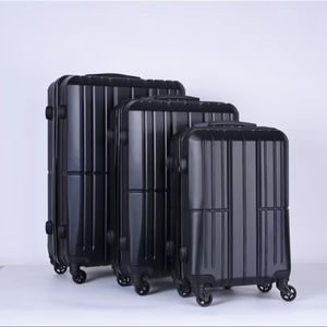 फैक्ट्री का तीन टुकड़ा 20 इंच का 24 इंच का बोर्डिंग केस स्पिनर व्हील ट्रॉली स्पिनर कैस्टर कैरी-ऑन सूटकेस सामान सेट - Product Image 1