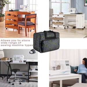 Estuche de transporte portátil con múltiples bolsillos y bolsa de almacenamiento universal para máquina de coser, muestra gratuita - Product Image 6