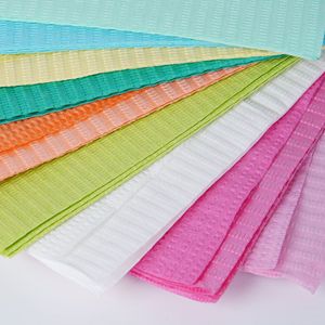 ผ้าปูโต๊ะแบบใช้แล้วทิ้ง 33x45 ซม. กันน้ำ สำหรับทำเล็บและสักลาย 125 ชิ้น คละสี - Product Image 1