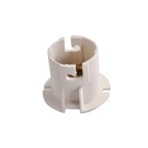 Supply B22 Cassette Lamphouder B22 Wit Lamp Socket B22 Hoge Temperatuur Plastic Licht Base