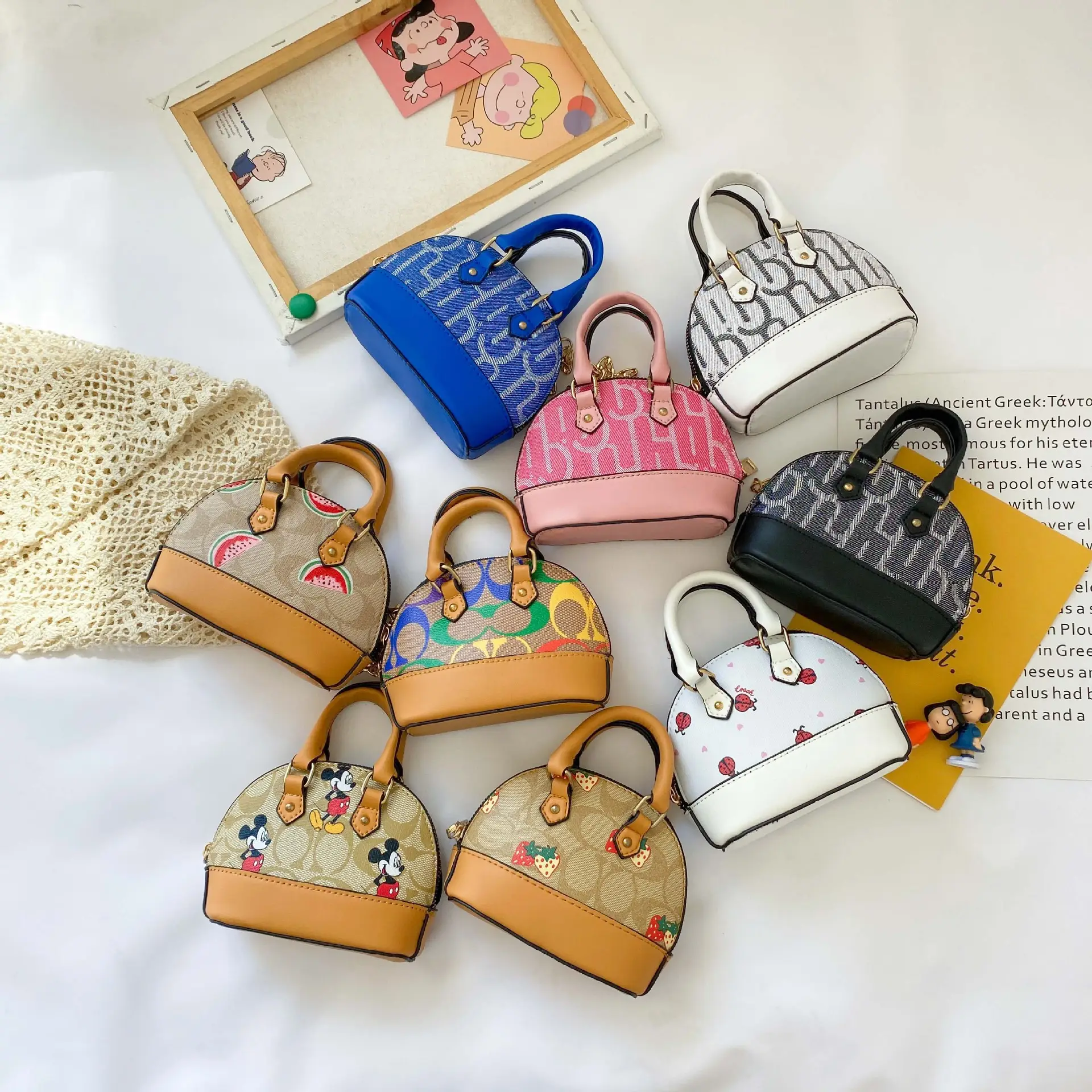 Детские мини-сумки, сумка в виде ракушки, женские сумки, Дамские кошельки и сумочки, красивая сумка через плечо, сумки для маленьких девочек