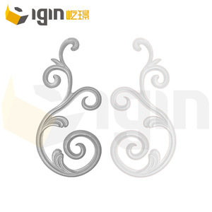 Capuchon de poteau décoratif en aluminium style européen pour portail, balustrade d'escalier, clôture, jardin, villa, en matériau 6063T5 - Product Image 2