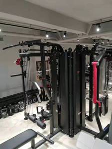 Gimnasio Multifuncional <span class=keywords><strong>de</strong></span> 4 Estaciones con Máquina Smith <span class=keywords><strong>y</strong></span> Pila <span class=keywords><strong>de</strong></span> Pesas <span class=keywords><strong>de</strong></span> 300 kg - Product Image 4