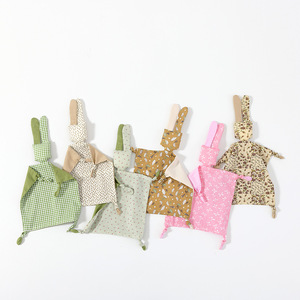 Couverture de sécurité en coton pour bébé, lapin, <span class=keywords><strong>doudou</strong></span>, couverture réconfortante, 20*20cm - Product Image 1