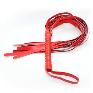 Noir/rouge SM érotique gland fouet punition sexuelle fessée pagaie Couple flirtant outils fétiche jouets - Product Image 4