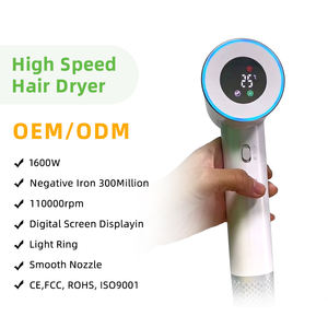 Sèche-cheveux professionnel pour cheveux très courts, avec aspiration des cheveux, pour coiffeurs et salons - Product Image 1