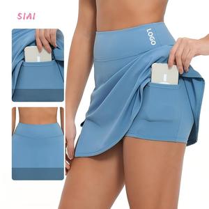New Women's High Waist A-line <b>Skirt</b> Quick-Dry Breathable Sports <b>Skirt</b> Running Training Anti-Exposure Comfortable Tennis <b>Skirt</b> - Product Image 1