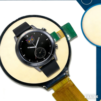 Écran de montre TFT à cristaux liquides de 1,28 pouce avec rétroéclairage LED, résolution 240x240, 4-SPI, pour jouets IA intelligents, yeux de robot, bouton circulaire