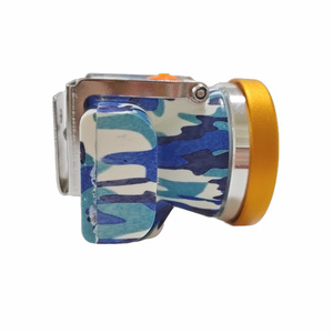 Waterproof <strong>Explosion</strong>-<strong>Proof</strong> Rechargeable LED Helmet <strong>Headlamp</strong> Long-Lasting Lithium Ion Battery Camouflage Miner's Lamp - Product Image 3