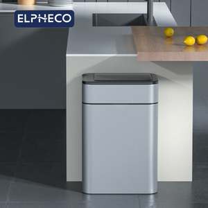 Elpheco 30l בתוך בית חכם מלבן בית חכם יכול כנפיים-עיצוב עם מתקן שקית אשפה לשימוש מטבח & משרד - Product Image 5