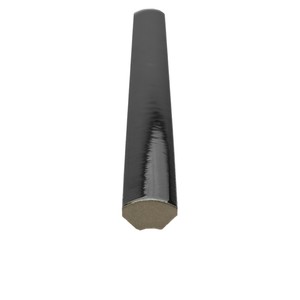 Azulejo Corner Creta 25 Negro Brillante Irregular 1 x 25 cm - Product Image 3