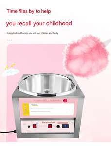 Yunqingtech Nueva Mini Máquina Comercial Automática para Hacer Algodón de Azúcar - Product Image 5