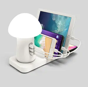 Mantar lamba sıcak satış fabrika 5 port USB şarj aleti USB şarj istasyonu