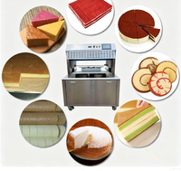 Machine de découpe automatique commerciale pour gâteaux, desserts, pains, gâteaux mous et aliments surgelés