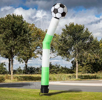 Jouets gonflables publicitaires de taille personnalisée danseur d'air danseur du ciel pour le football/le football figurines gonflables personnalisées