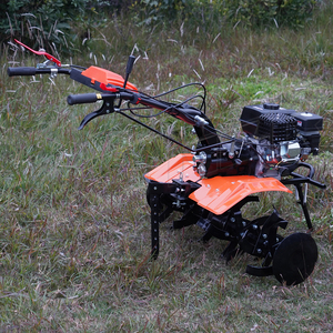 Agricultural Machinery Equipment Mini Land Cultivation Machine 2 Wheel Power Tiller Weeder <strong>Cultivator</strong> Walking Hand Tractor Price - Product Image 4