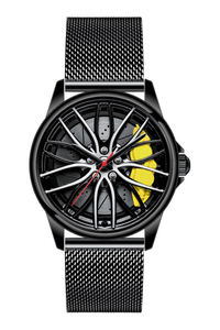 TE Sports Racing Mazzucato <span class=keywords><strong>Wheel</strong></span> TE37 orologio con cerchi per auto 3d - Product Image 2