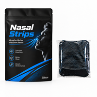Bandes nasales athlétiques pour demi-marathon, bandes nasales non tissées, adhésif antidérapant, restent en place lors de courses de longue distance