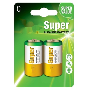 super alkaline <b>c</b> single-use <b>battery</b> alcalino 1,5 vpilas (single-use <b>battery</b>, <b>c</b>, alcalino, cilndrico, 1,5 v, 2 pieza(s)) - Product Image 1