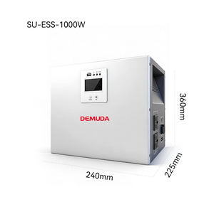 DEMUDA 1000W 2009WH 2000WH Batterie au lithium Lifepo4 Station d'alimentation portable Système solaire Alimentation de secours avec ampoule - Product Image 6