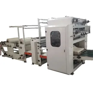 Fabricante de máquina de lenços de papel facial dobrável e com gravação automática