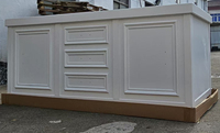 Meja Lipat Portabel Kayu Solid Modern untuk Sewa, Cocok untuk Katering, Hotel, Sekolah, Acara Luar Ruangan, Furnitur Luar Ruangan yang Dapat Diubah