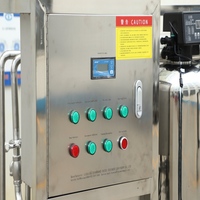 Système de purification d'eau par osmose inverse à grande échelle en acier inoxydable, machine RO, purificateur d'eau, usine de dessalement d'eau de mer