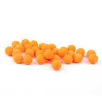 FTK 30 pièces/boîte Vente en gros Accessoires de pêche à la carpe en plastique Boules éponge 10mm/12mm pour la pêche en lac, rivière et ruisseau