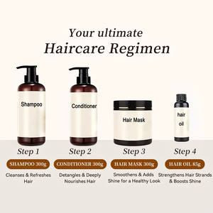 Set de Cuidado Capilar OEM, Restauración, Crecimiento, Anticaspa, Aceite de Argán, Romero, Champú y Acondicionador de Queratina Personalizado, Aceite para el Crecimiento del Cabello - Product Image 2
