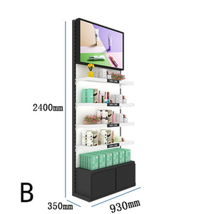 Modern Eco-Friendly Display Cabinet <strong>Rack</strong> for Nail Paint Skin Care Perfume Beauty Salon for Store Shelf Display - Product Image 4