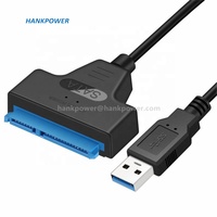 Cable Convertidor SATA a USB 3.0 al por Mayor, Cable de Extensión USB 3.0 SATA 3 para Disco Duro SSD Externo de 2.5 Pulgadas