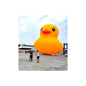Pato Amarillo Gigante Inflable Jichen de 12 Pies o Más, Modelo Impermeable para Publicidad Exterior - Product Image 2