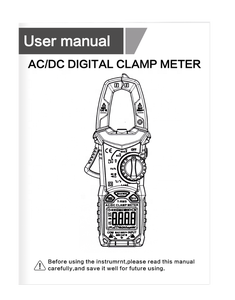 HT206D medidor <span class=keywords><strong>Pinza</strong></span> Digital de verdadero valor eficaz (Rms <span class=keywords><strong>Pinza</strong></span> Amperimetrica multímetro de la abrazadera - Product Image 6