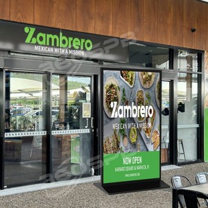360SPB 65/75 polegadas piso em pé Digital Signage Full HD Display Screen Quiosque de publicidade interior para varejo shopping restaurante - Product Image 3