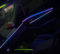 Kit d'éclairage d'ambiance intérieur LED 12V amélioré, 256 couleurs, pour Honda Accord 11e génération 2023-2026