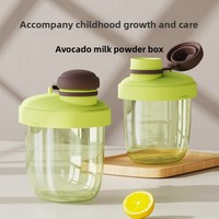 Boîte d'emballage de repas en plastique portable pour enfants un compartiment manuel transfrontalier scellé pour le lait en poudre hors de la ville