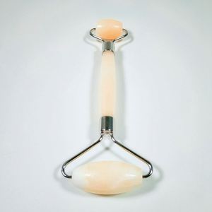 Pierre de Guasha et rouleau de jade jaune personnalisés avec logo HY Gem Private Label pour la beauté du visage et le bien-être, en cristal. - Product Image 3
