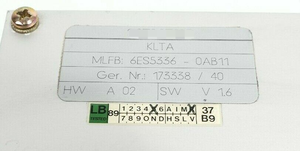 1plc ピース真新しいオリジナル S5 テキスト表示デバイス KLTA 336 6ES5 336-0AB11 6ES5336-0AB11 - Product Image 3