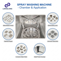 Machine de lavage continue électrique rotative industrielle et commerciale en acier inoxydable pour pièces électroniques 3C et composants de circuits imprimés