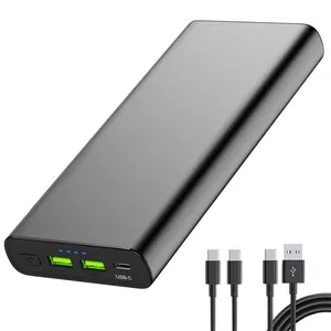 Shenzhen Pd 100Watt Mobile Fast Charging Usb C 30000Mah 100W Power Banks For Iphone11 Macbook Laptop 100 Watt Power Bank Battery